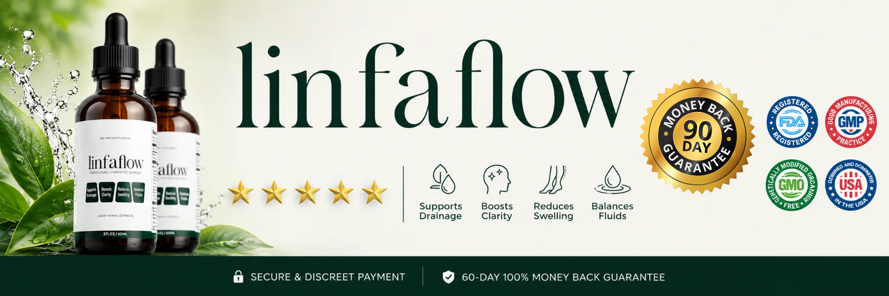 Linfaflow® — Supports Drainage, Boosts Clarity, Reduces Swelling, Balances Fluids. 60 days money back guarantee.